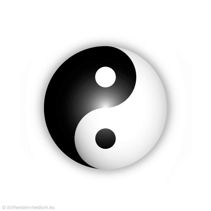 Yin Yang Lichtwesen Medium